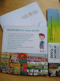 Booklets promoting the Friulian language