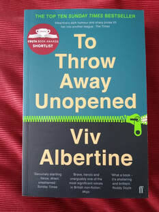 Picture of a book, To Throw Away Unopened by Viv Albertine